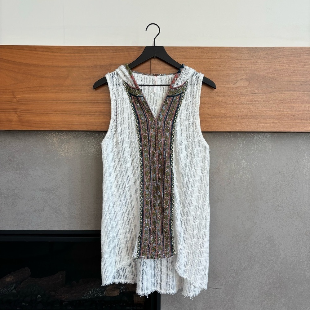 Free‎ People Cowgirl Blouse, Size M